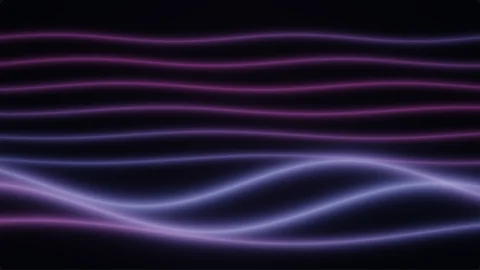 Frequency Ribbons scene