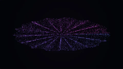 Particle Nebula scene